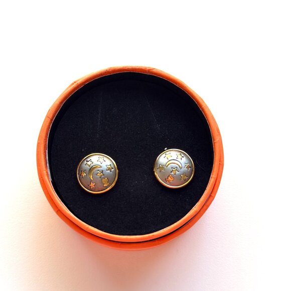 3640 TOUS GOLD EARRINGS - Picture 2 of 5